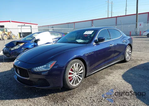 2015 Maserati Ghibli z USA, uszkodzony, nr VIN ZAM57XSA5F1159420